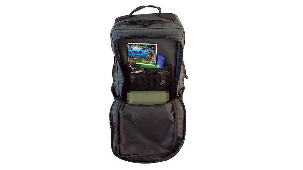 Red Rock Outdoor Gear 28L Urban Assault Backpack, Charcoal, 86-003CHR