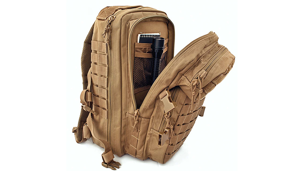 Red Rock Outdoor Gear Assault Pack, Coyote, 80126COY