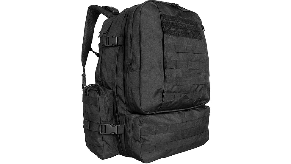 Red Rock Outdoor Gear Diplomat 54L Backpack, Black, 80171BLK