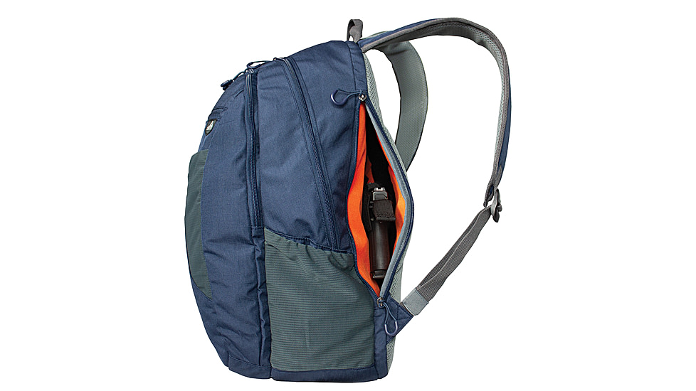 Red Rock Outdoor Gear Rio Backpack, Navy/Gray, 86-013NVY/GRY