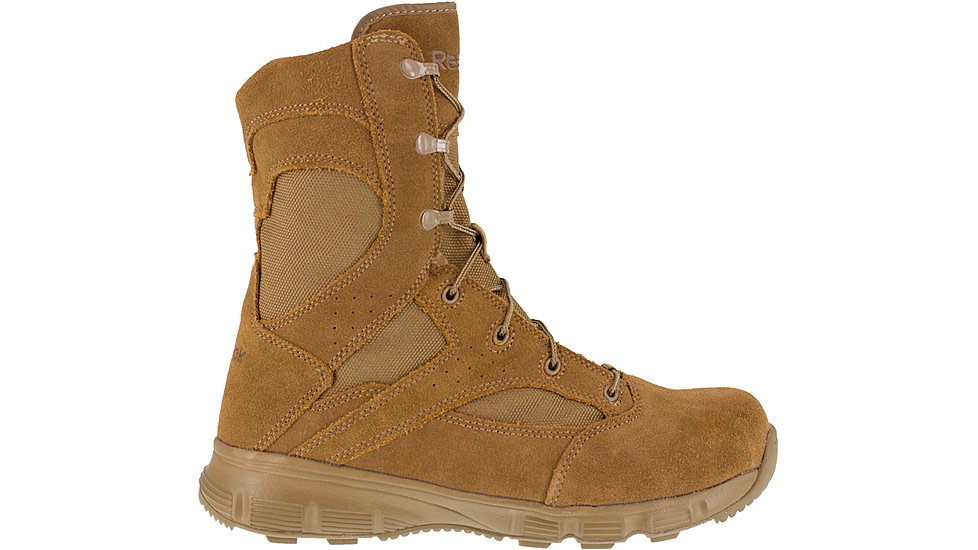 Reebok Dauntless 8 Inch Tactical Boot, Leather, Coyote Brown, 11.5, W RB8822-COYOTEBRN-11.5-M-W