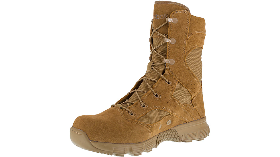 Reebok Dauntless 8 Inch Tactical Boot, Leather, Coyote Brown, 11.5, W RB8822-COYOTEBRN-11.5-M-W