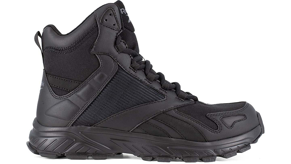 Reebok Hyperium 6in Tactical Boot w/ Soft Toe - Mens, Black, 9.5US, Medium, RB6655-Black-9.5-Mens-M