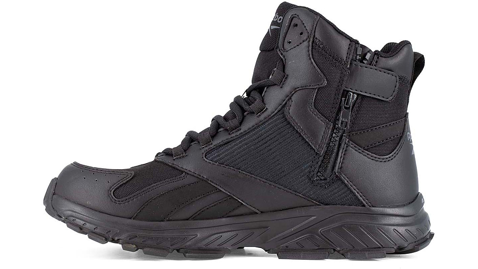 Reebok Hyperium 6in Tactical Boot w/ Soft Toe - Mens, Black, 9.5US, Medium, RB6655-Black-9.5-Mens-M