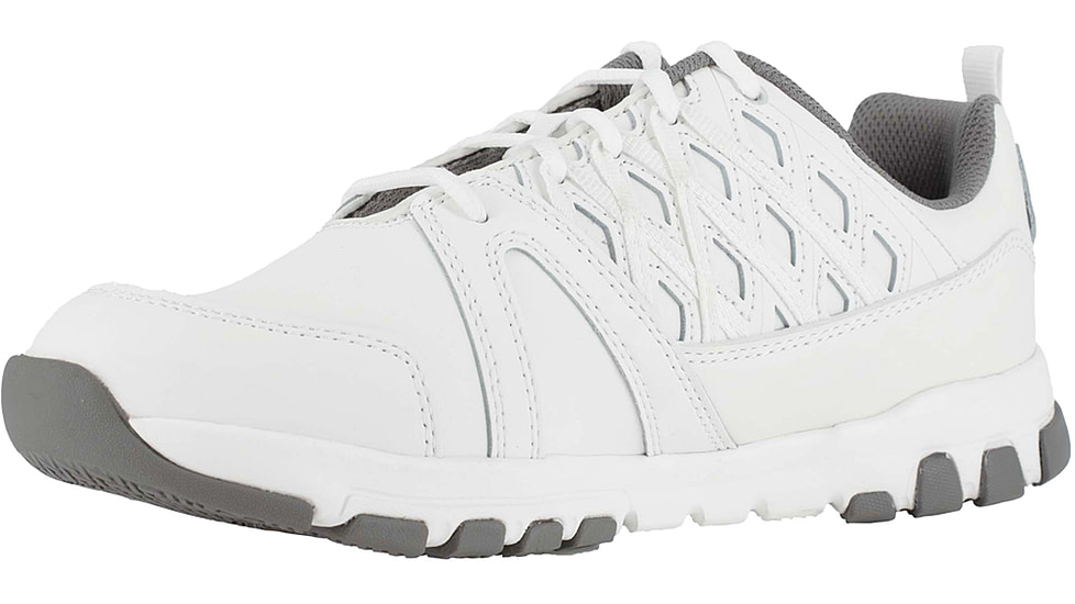 Reebok Sublite Work Athletic Shoes - Mens, Wide, White, 5.5, 690774392144
