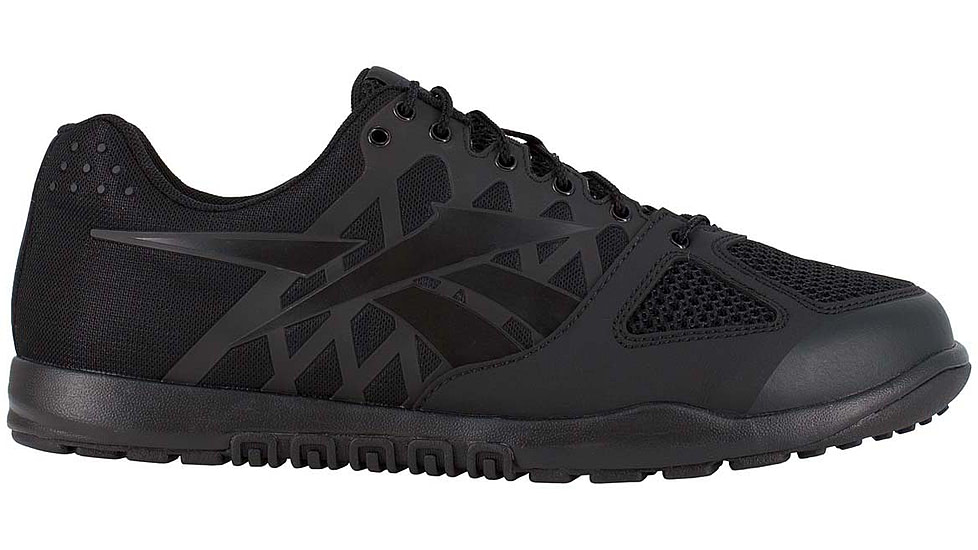 Reebok Nano Tactical Trainer Shoe W/ Soft Toe - Black - RB7100-M-095