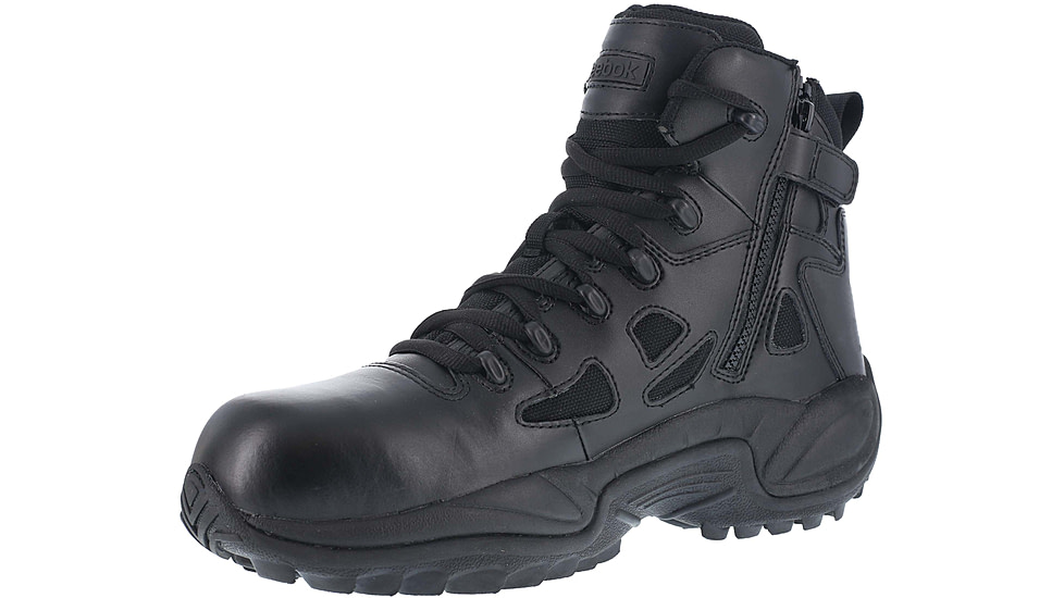 Reebok Rapid Response RB 6in. Tactical Boot, Black, 13 RB8674-BLK-13-MEN-W