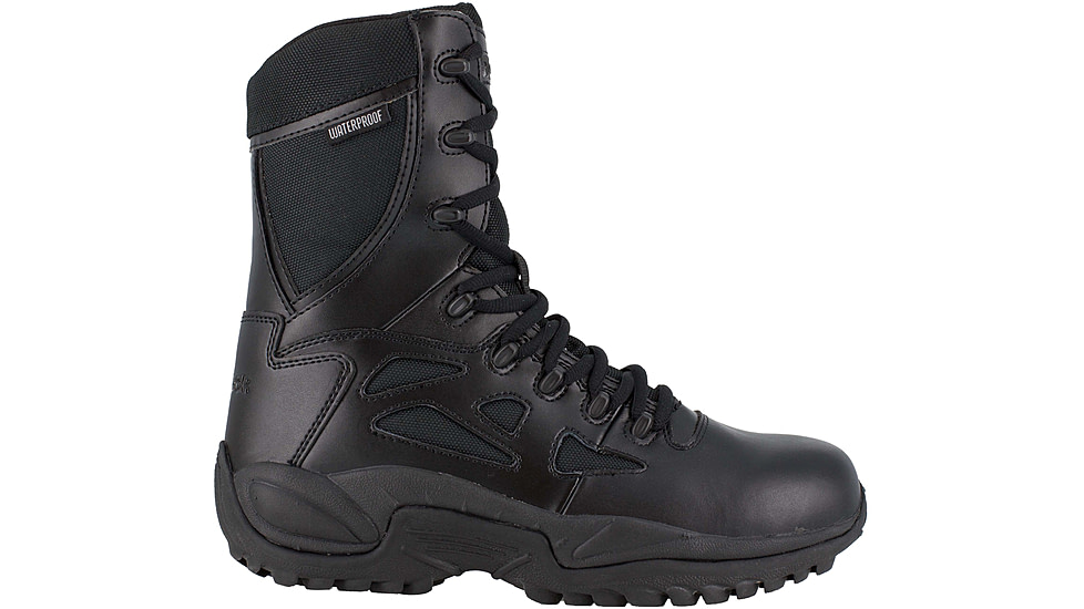 Reebok Rapid Response RB 8in. Black Tactical Boot, 5.5 RB8877-BLK-5.5-MEN-M