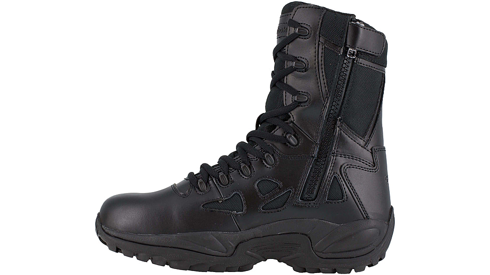 Reebok Rapid Response RB 8in. Black Tactical Boot, 5.5 RB8877-BLK-5.5-MEN-M