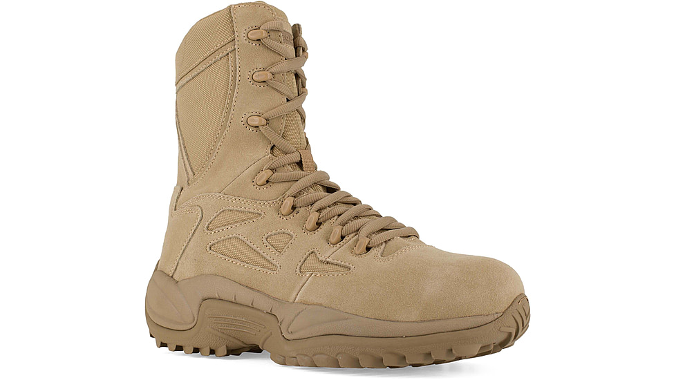 Reebok Rapid Response RB 8in. Desert Tan Boot, 7.5 RB8894-TAN-7.5-MEN-W