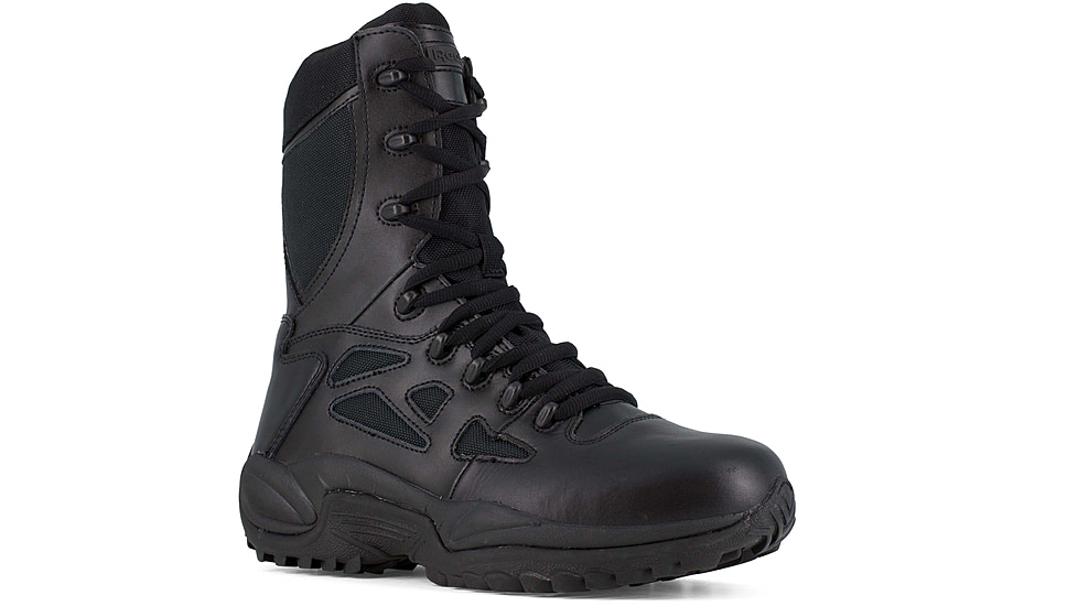 Reebok Rapid Response RB 8in. Rapid Response Boot, Black, 9.5 RB8875-BLK-9.5-MEN-W