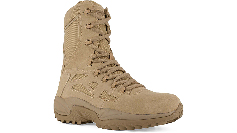 Reebok Rapid Response RB 8in. Tan Boot, 15 RB8895-TAN-15-MEN-W