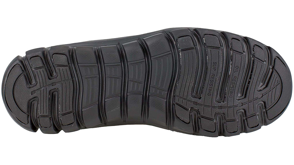 Reebok Sublite Cushion Waterproof, 8 inch Soft Toe Tactical Boot w/Side Zip - Mens, Black, 5.5W, RB8806-Black-5.5-Male-W