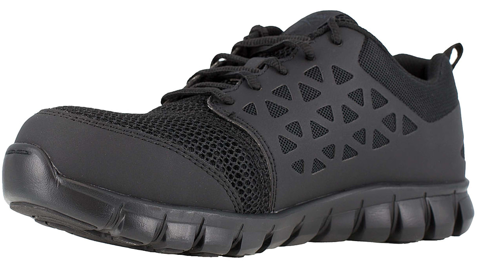 Reebok Sublite Cushion Work Athletic Cross Trainer - Womens, Black, 10.5, Medium, 690774455429