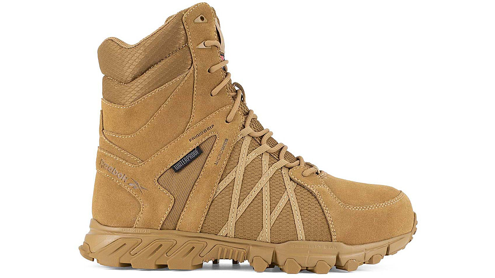Reebok Trailgrip Tactical 8 Waterproof Insulated Boot W/ Composite Toe - Coyote - RB3461-W-105