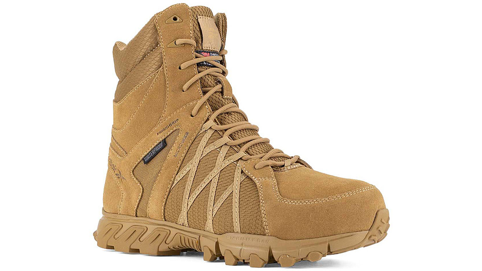 Reebok Trailgrip Tactical 8 Waterproof Insulated Boot W/ Composite Toe - Coyote - RB3461-W-105