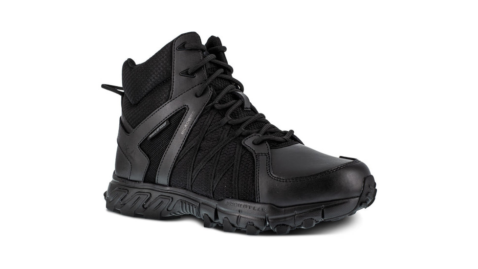 Reebok Trailgrip Tactical Military Soft Toe - Mens, Wide, Black, 11, 690774479883