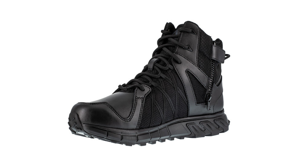 Reebok Trailgrip Tactical Military Soft Toe - Mens, Wide, Black, 11, 690774479883