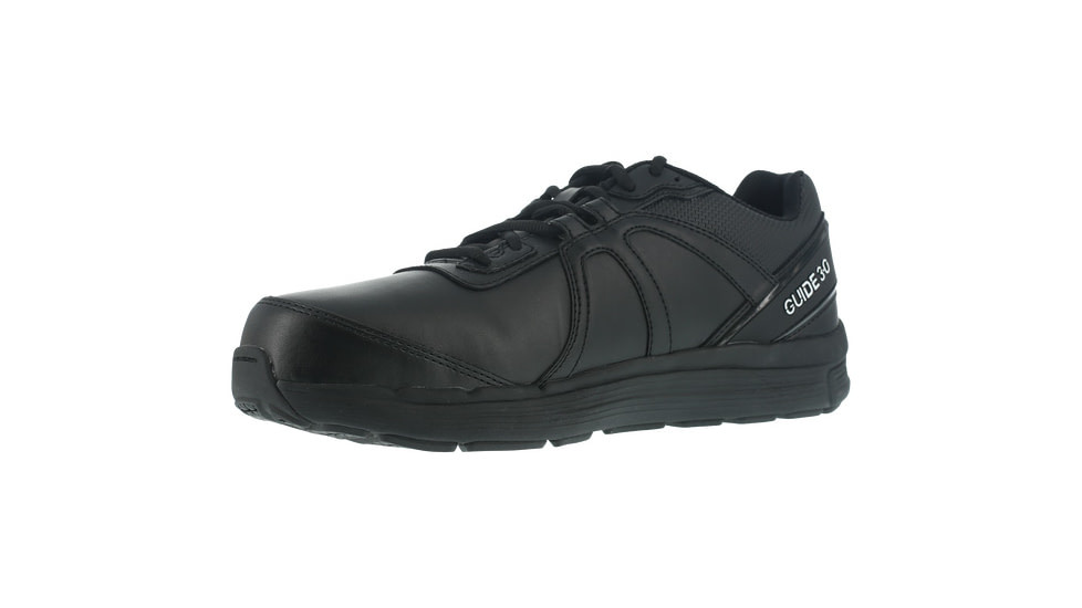 Reebok White logo Guide Work Performance Cross Trainer Shoes - Mens, Extra Wide, Black, 8.5, 690774426085