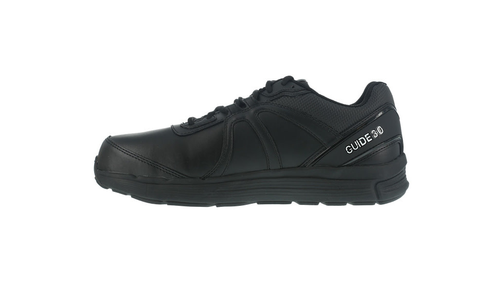 Reebok White logo Guide Work Performance Cross Trainer Shoes - Mens, Extra Wide, Black, 8.5, 690774426085
