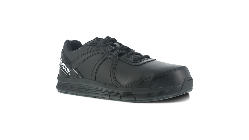 Reebok White logo Guide Work Performance Cross Trainer Shoes - Mens, Extra Wide, Black, 8.5, 690774426085