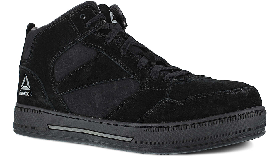 Reebok Womens Dayod Skateboard Hi Top Shoe, Black, 9, RB173-BLACK-9-Womens-M