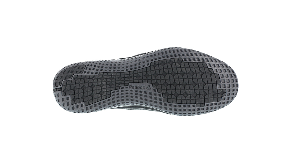 Reebok Zprint Athletic Oxford, Steel Toe Work Shoe - Mens, Medium, Black, 8.5, 690774502253