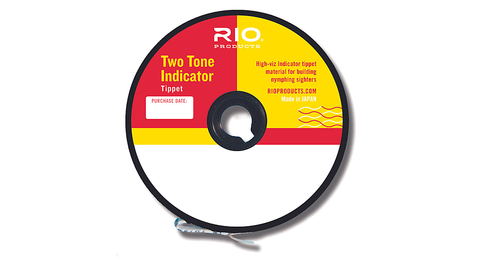 RIO Products 2-Tone Indicator Tippet 1X, Pink, RIO-22081