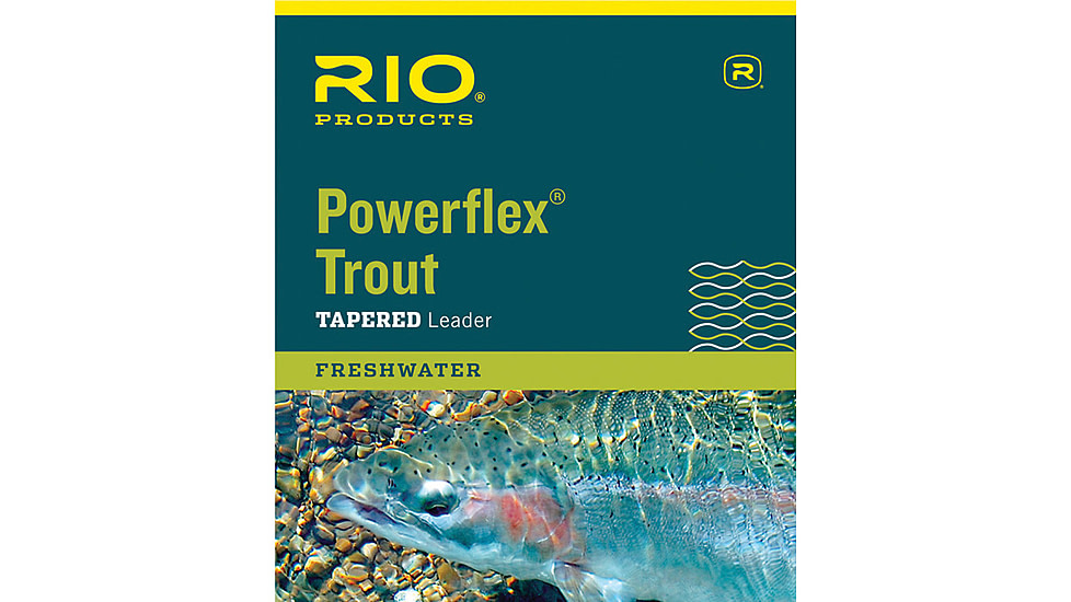 Rio Pwr Flex Knotless 9ft 2x Ldr 6-24613