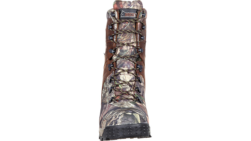 Rocky Boots 1000gr Insulated Hunting Boots w/3M Thinsulate - Mens, Mossy Oak Break Up Country, 10, Medium, RKS0309-M-10