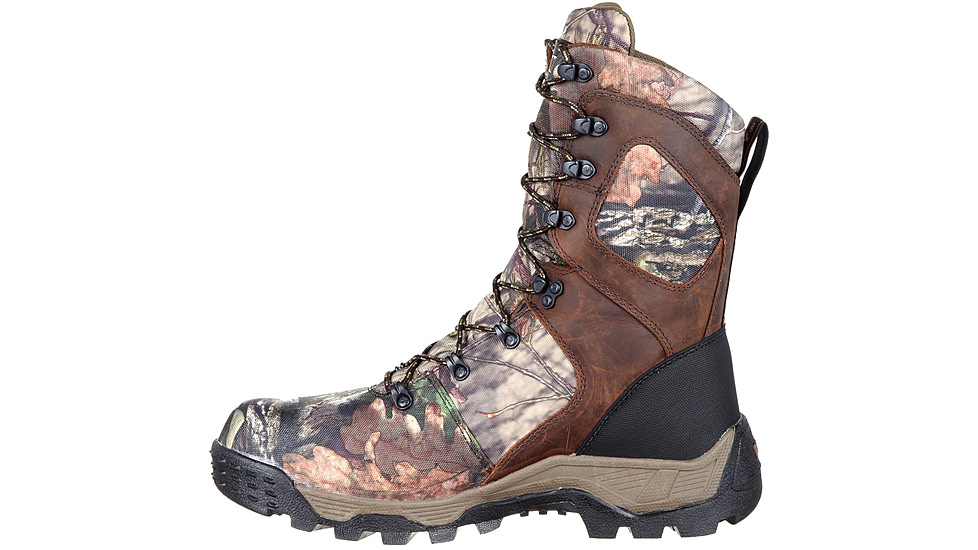 Rocky Boots 1000gr Insulated Hunting Boots w/3M Thinsulate - Mens, Mossy Oak Break Up Country, 10, Medium, RKS0309-M-10