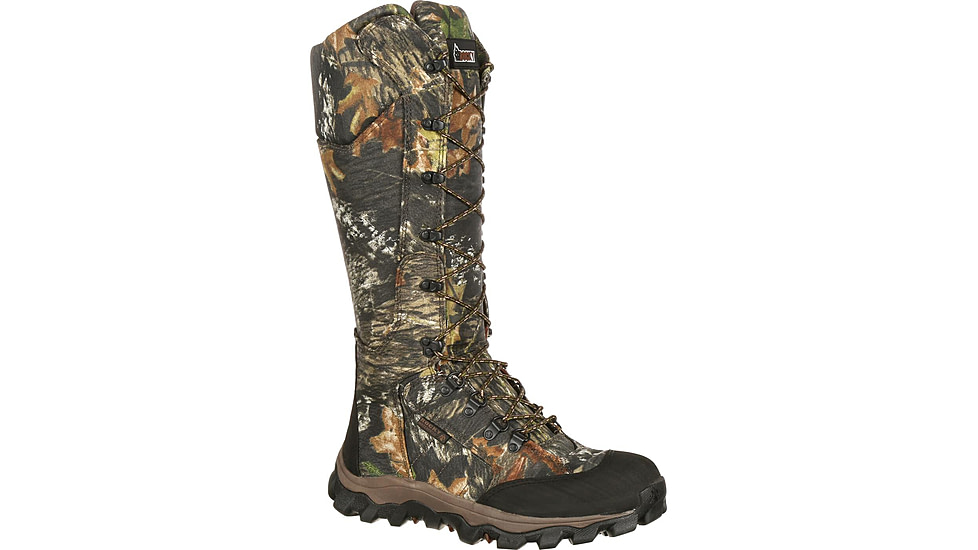Rocky Boots Lynx Waterproof Snake Boot - Mens, Mossy Oak Break Up, 10, Wide, FQ0007379-WI-10