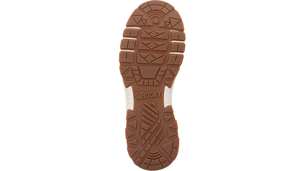 Rocky Boots Rebound Wedge Work Boot - Mens, 6in, Tobacco, 10, RKK0434-M-10