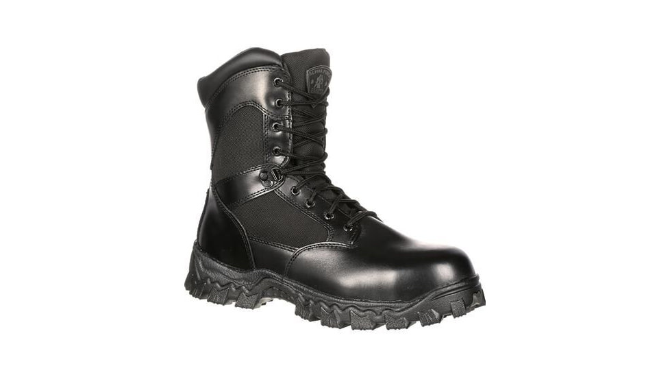Rocky Boots Alpha Force Waterproof 400g Insulated Public Service Boot - RKYD011BK11M