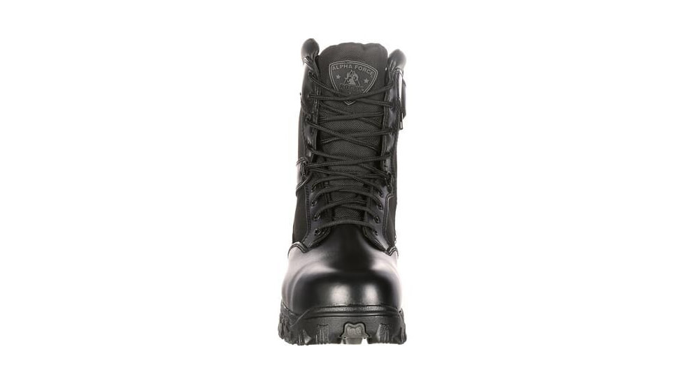 Rocky Boots Alphaforce Zipper Composite Toe Public Service Boot - FQ0006173BK12W