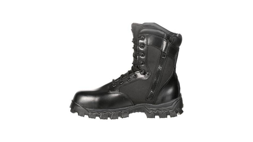 Rocky Boots Alphaforce Zipper Composite Toe Public Service Boot - FQ0006173BK12W