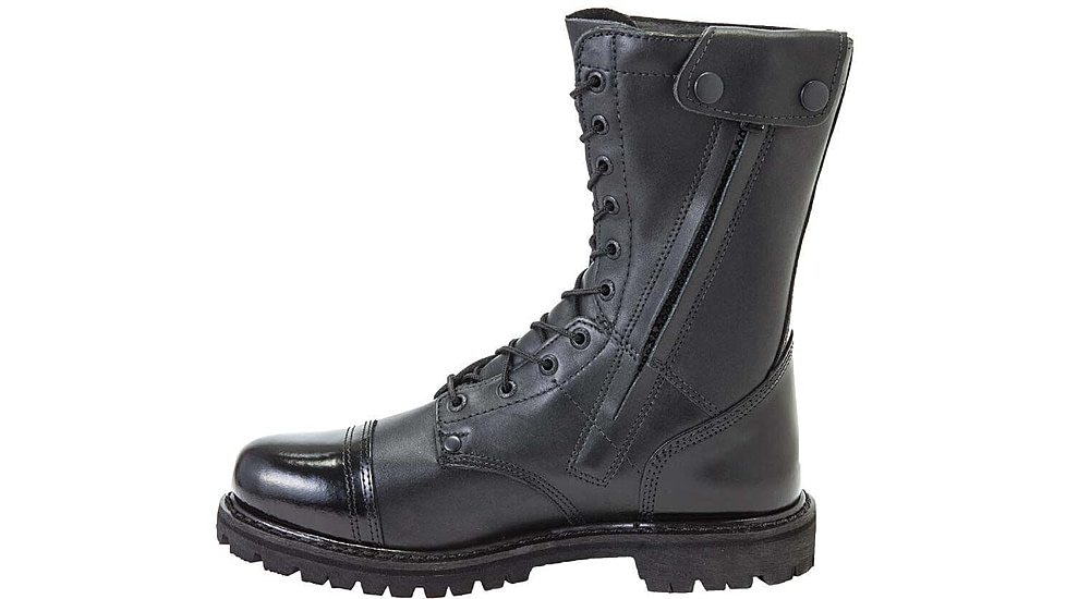 Rocky Boots Side Zipper Jump Boot - Women's, Black, 7.5, Wide, FQ0004090BK75W