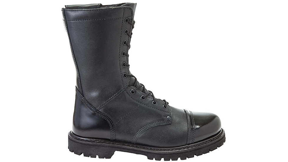 Rocky Boots Side Zipper Jump Boot - Women's, Black, 7.5, Wide, FQ0004090BK75W