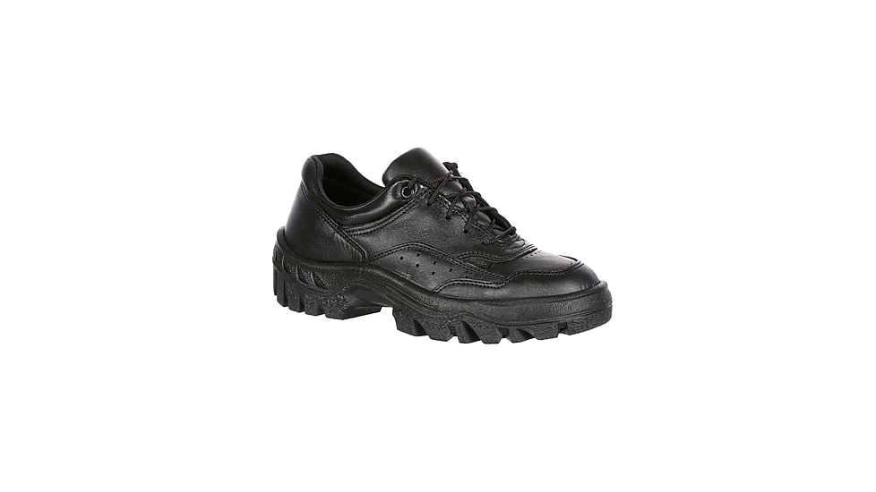 Rocky Boots TMC Public Service Oxford Work Shoes - Women's, 8.5 US, Wide, Black, FQ0005101BK85W