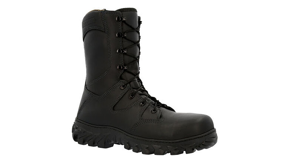 Rocky Code Red Rescue Fire Boot, Black, 12 US, Extra Wide, RKD0086BK12EW