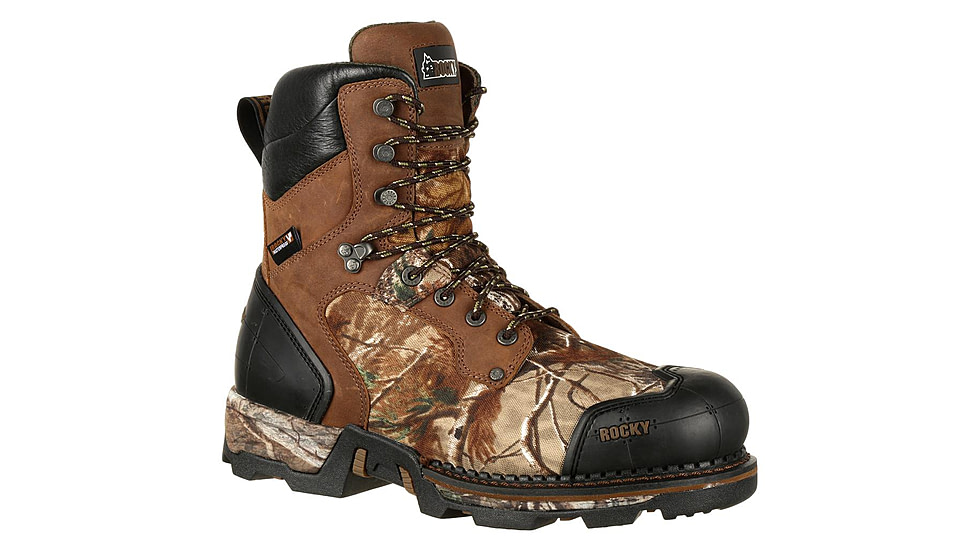 Rocky Hunt MAXX Boot 800g, Realtree Xtra, 8, RKS0322-8