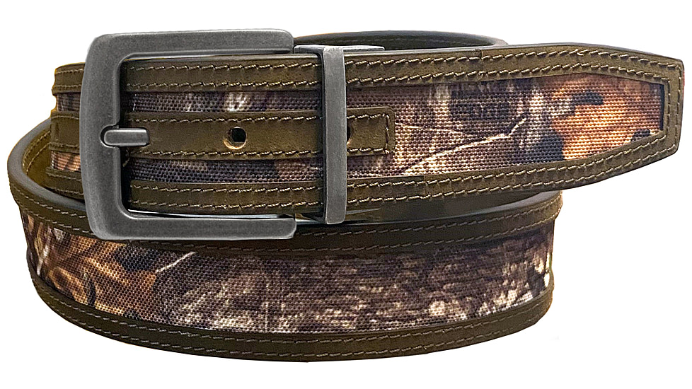 Rocky Mill Creek Real Tree Reversible Belt - Mens, Camo/Brown, 36, RY5003-975-36