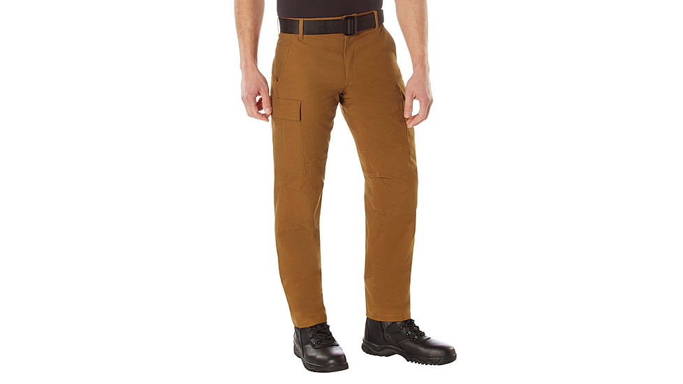 Rothco Active Flex Canvas Work Pant - Men's, Work Brown, 40Wx32L, 62081-WorkBrown-40Wx32L