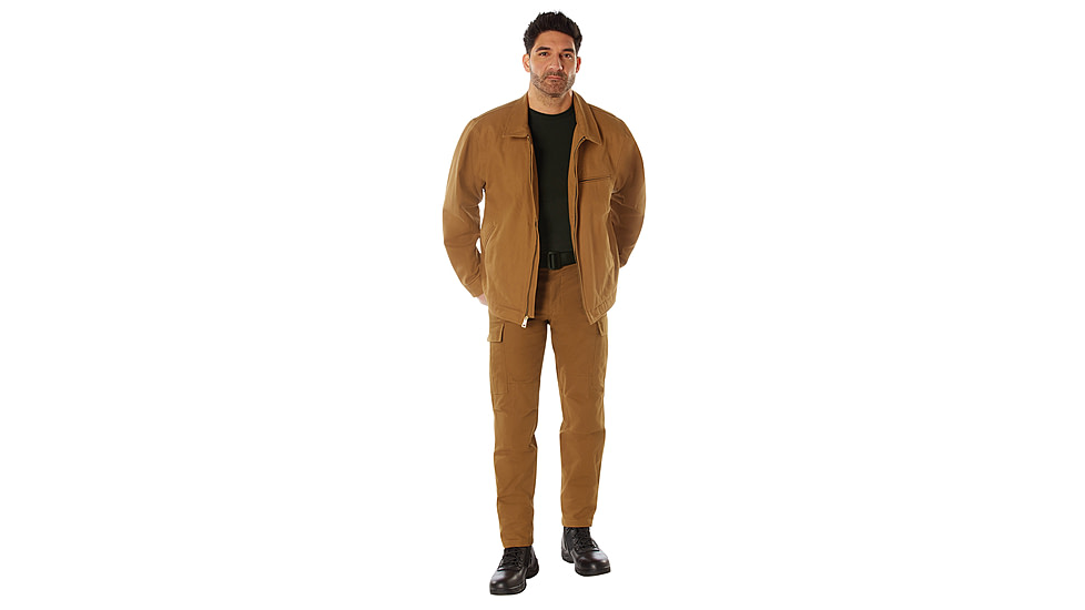 Rothco Active Flex Canvas Work Pant, Work Brown, 30, 62083-WorkBrown-28Wx30L