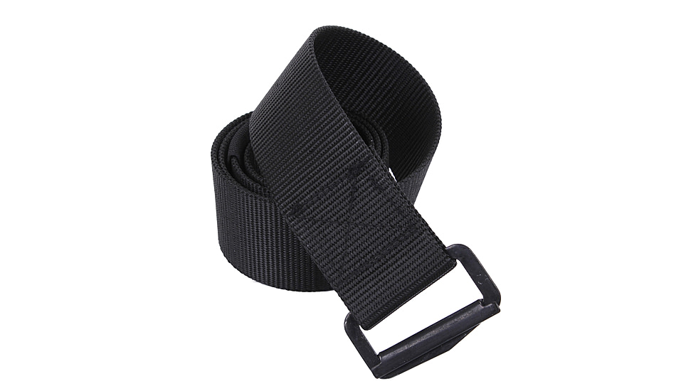 Rothco Adjustable BDU Belt, Black, 44, 4198-Black-44Inches