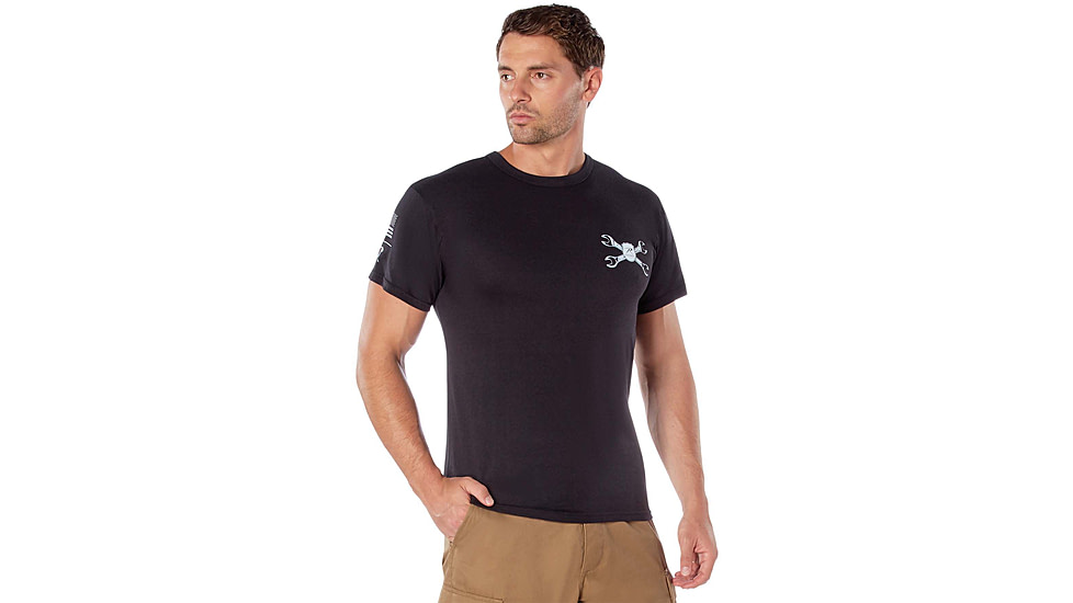 Rothco American Strength T-Shirt - Mens, Black, Small, 18135-Black-S
