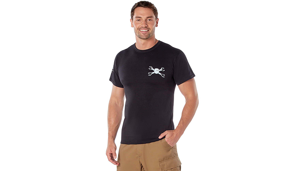 Rothco American Strength T-Shirt - Mens, Black, Small, 18135-Black-S