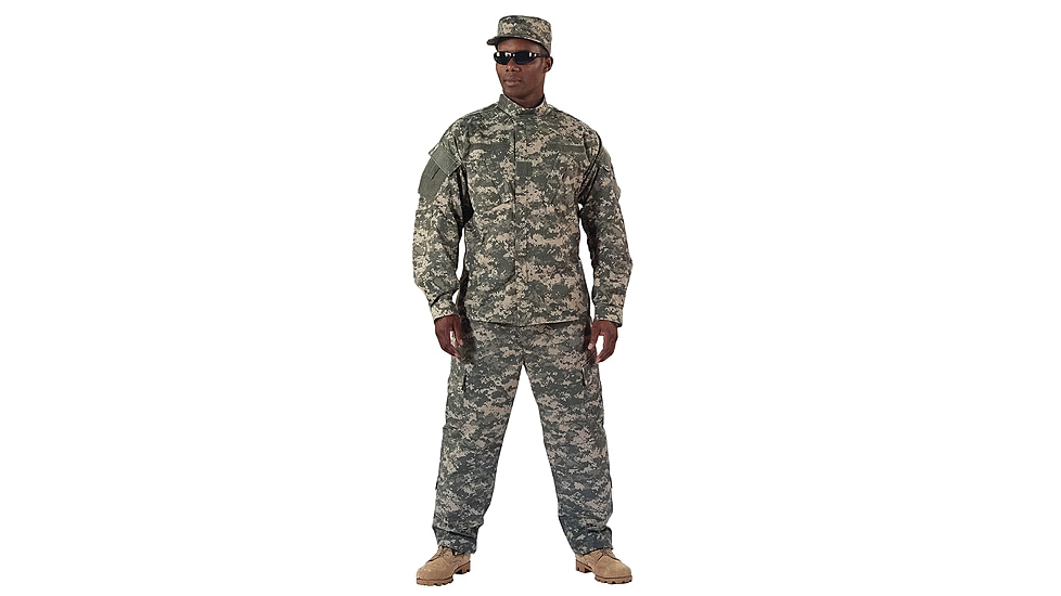 Rothco Army Combat Uniform Shirt, ACU Digital Camo, Extra Small, 5765-ACUDigitalCamo-XS