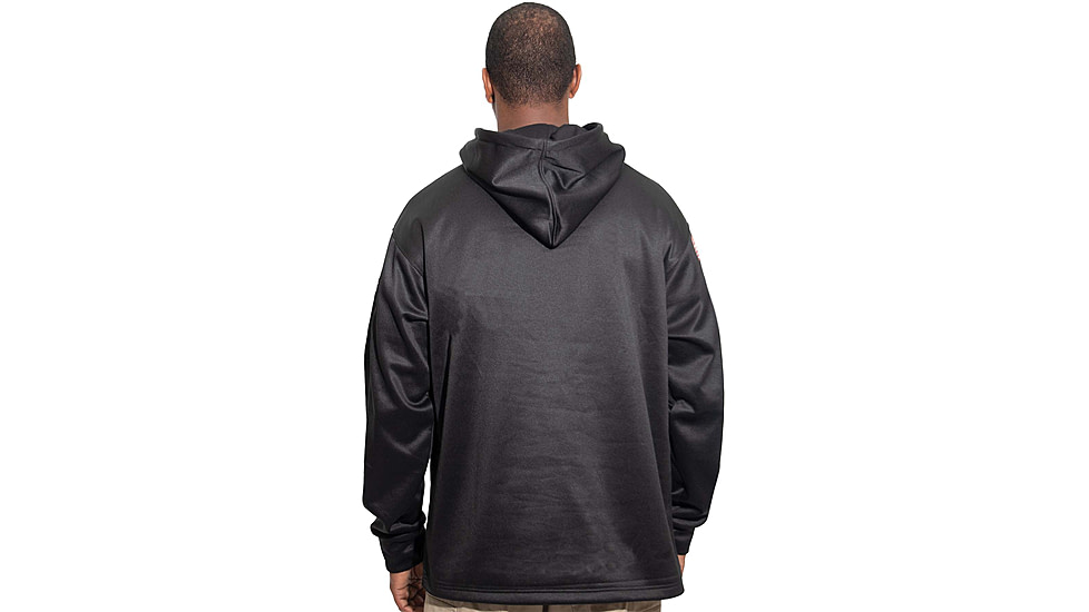 Rothco Bearded Skull Concealed Carry Hoodie - Mens, Black, Small, 52080-S