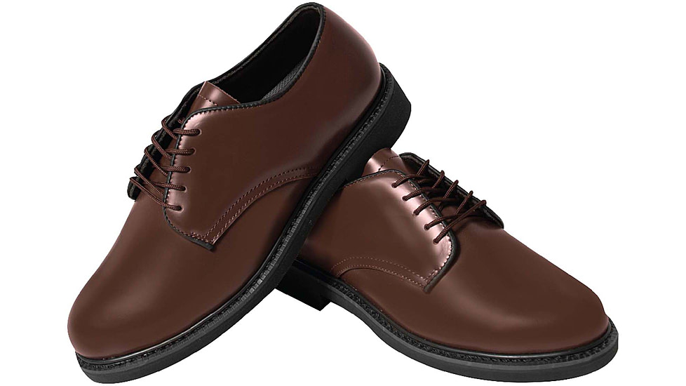 Rothco Brown Uniform Oxford, Brown, 11.5, Regular, 3992-Brown-11.5-Regular